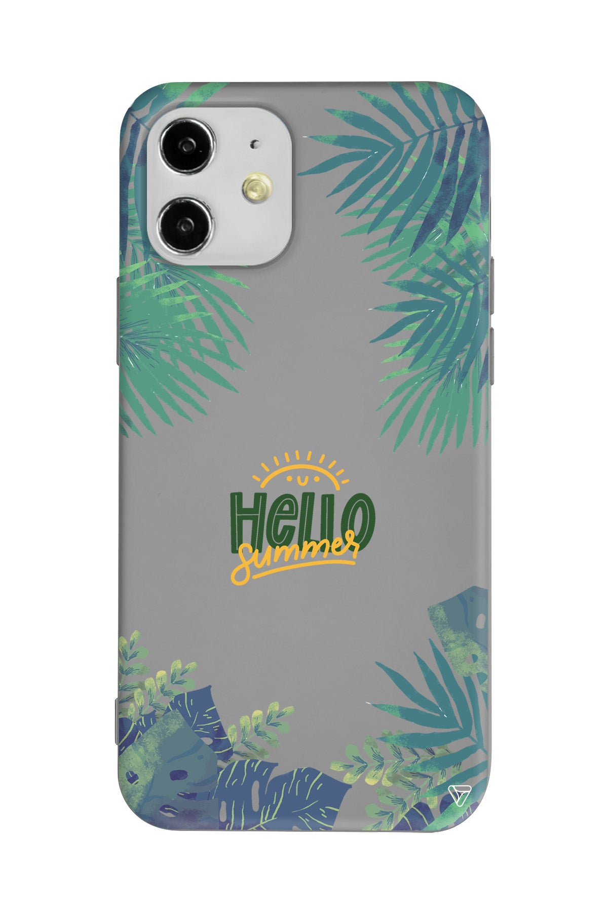 Hello Summer Lansman Model İçi Kadife Silikon Telefon Kılıfı