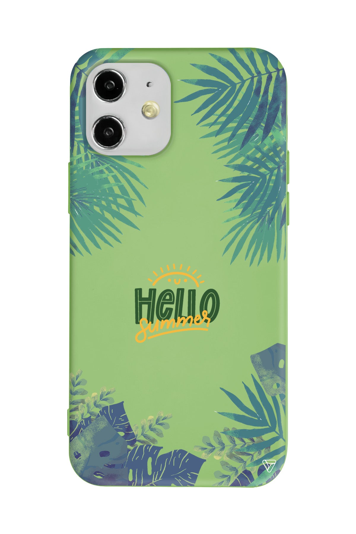 Hello Summer Lansman Model İçi Kadife Silikon Telefon Kılıfı