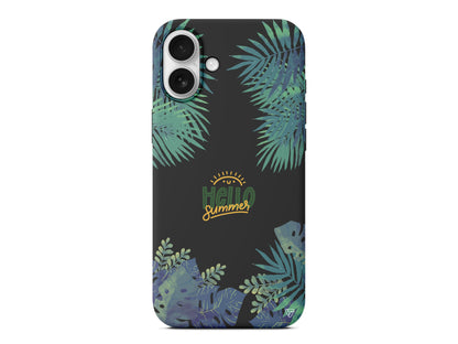 Hello Summer Lansman Model İçi Kadife Silikon Telefon Kılıfı