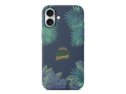 Hello Summer Lansman Model İçi Kadife Silikon Telefon Kılıfı – Plus Serisine Özel