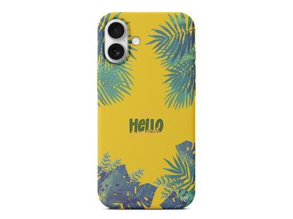 Hello Summer Lansman Model İçi Kadife Silikon Telefon Kılıfı – Plus Serisine Özel