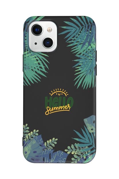 Hello Summer Lansman Model İçi Kadife Silikon Telefon Kılıfı – Plus Serisine Özel