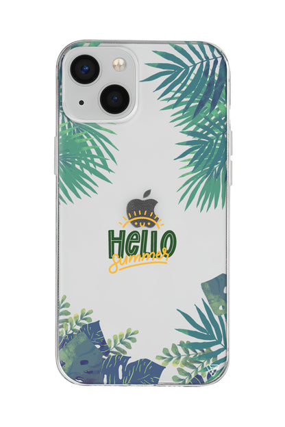 Hello Summer Lansman Model İçi Kadife Silikon Telefon Kılıfı