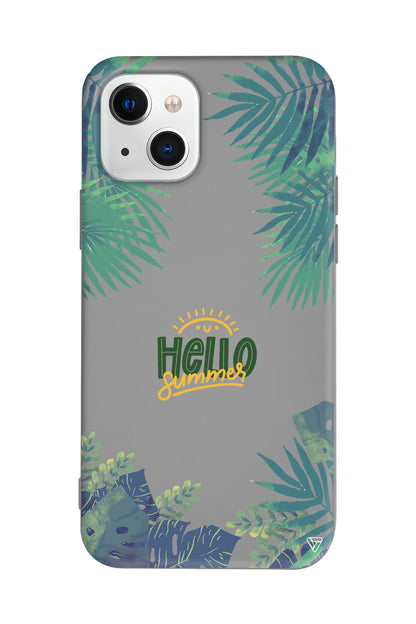 Hello Summer Lansman Model İçi Kadife Silikon Telefon Kılıfı