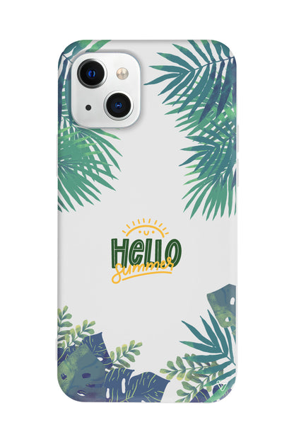 Hello Summer Lansman Model İçi Kadife Silikon Telefon Kılıfı