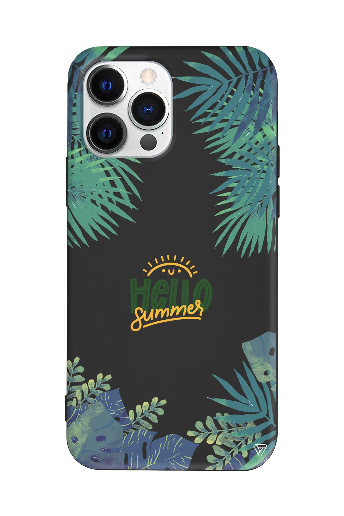 Hello Summer Lansman Model İçi Kadife Silikon Telefon Kılıfı