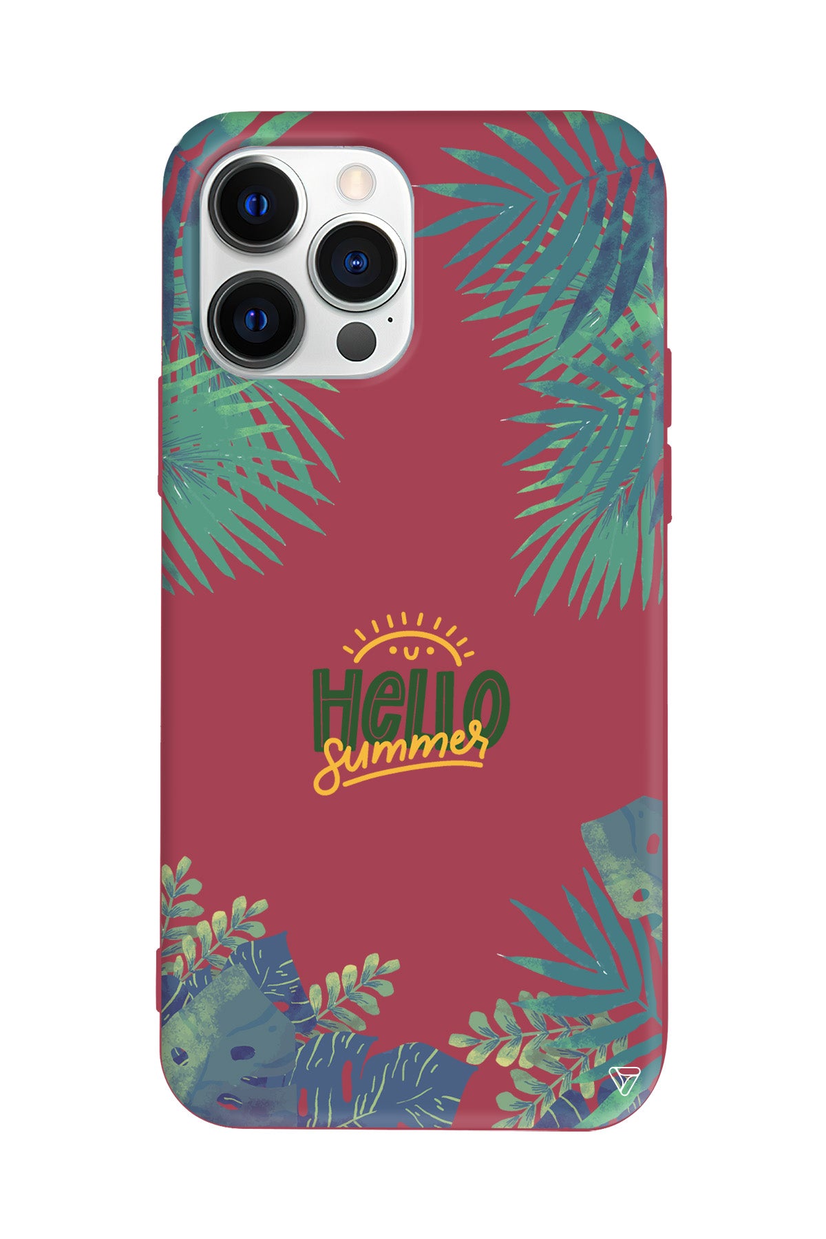 Hello Summer Lansman Model İçi Kadife Silikon Telefon Kılıfı