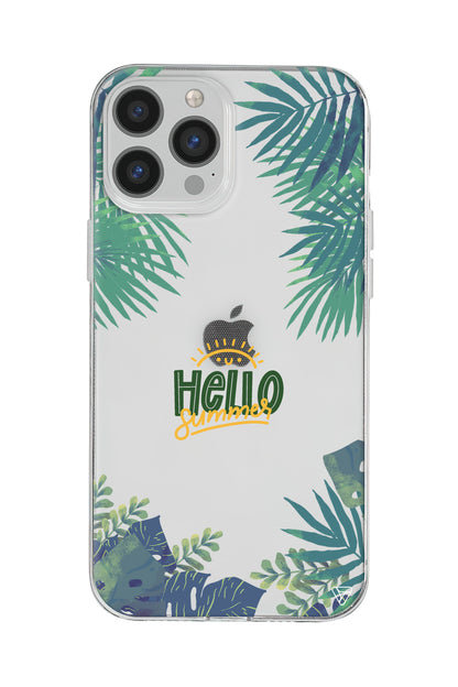 Hello Summer Lansman Model İçi Kadife Silikon Telefon Kılıfı