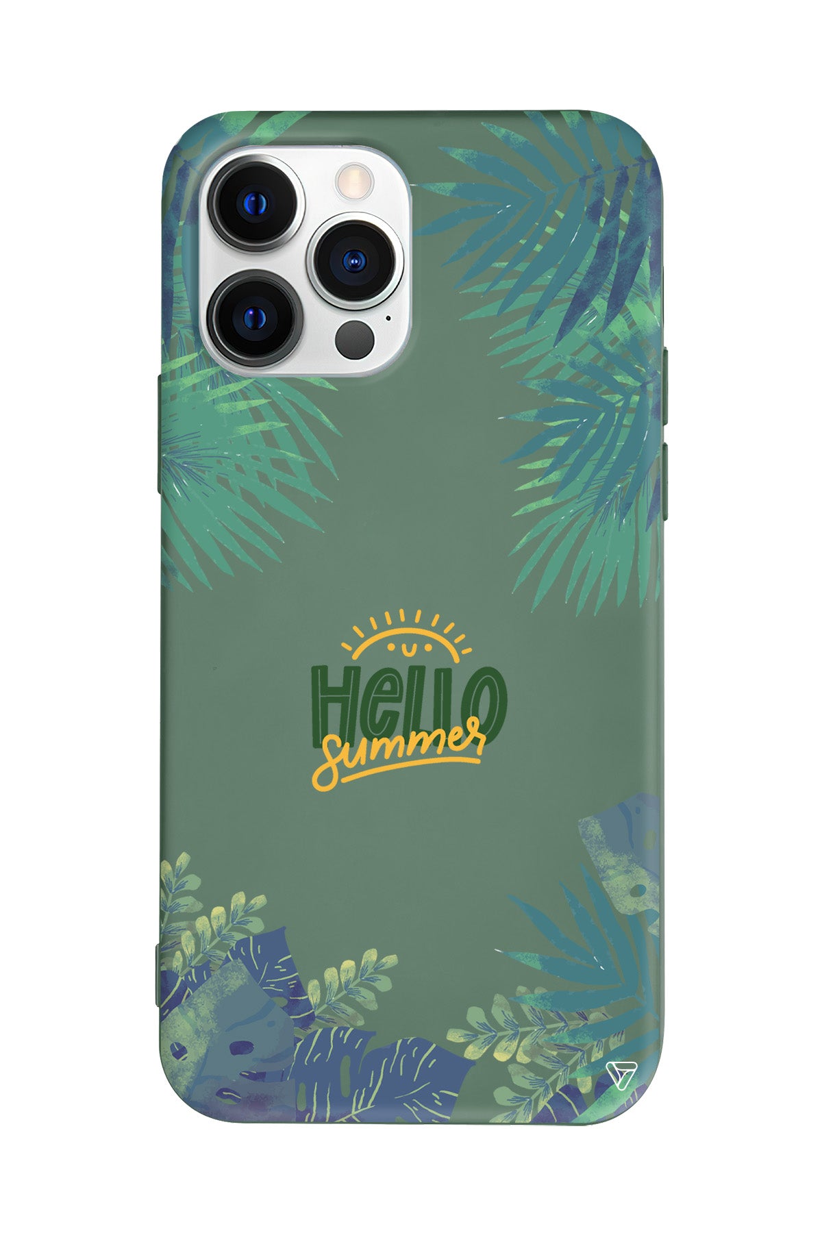 Hello Summer Lansman Model İçi Kadife Silikon Telefon Kılıfı