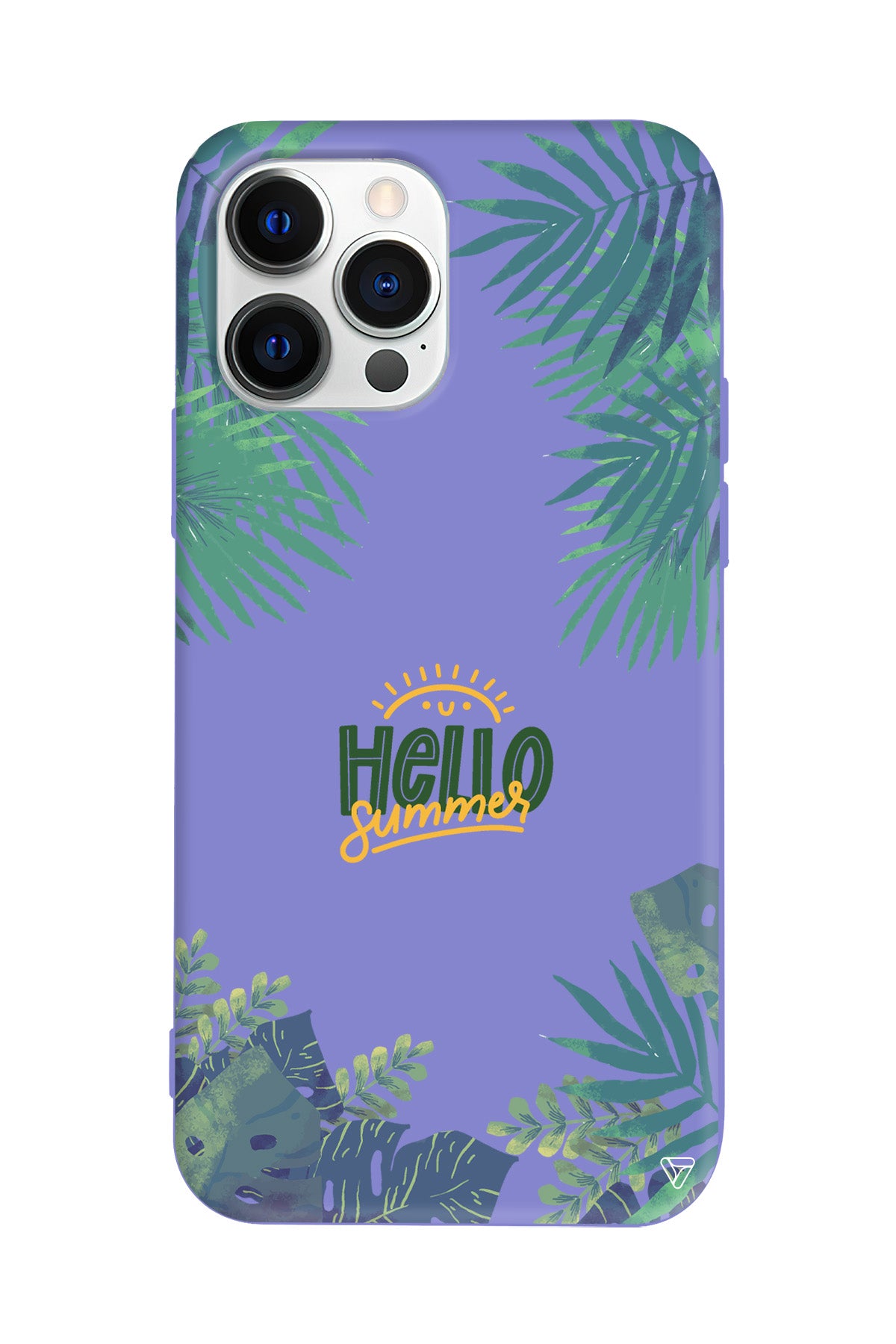 Hello Summer Lansman Model İçi Kadife Silikon Telefon Kılıfı