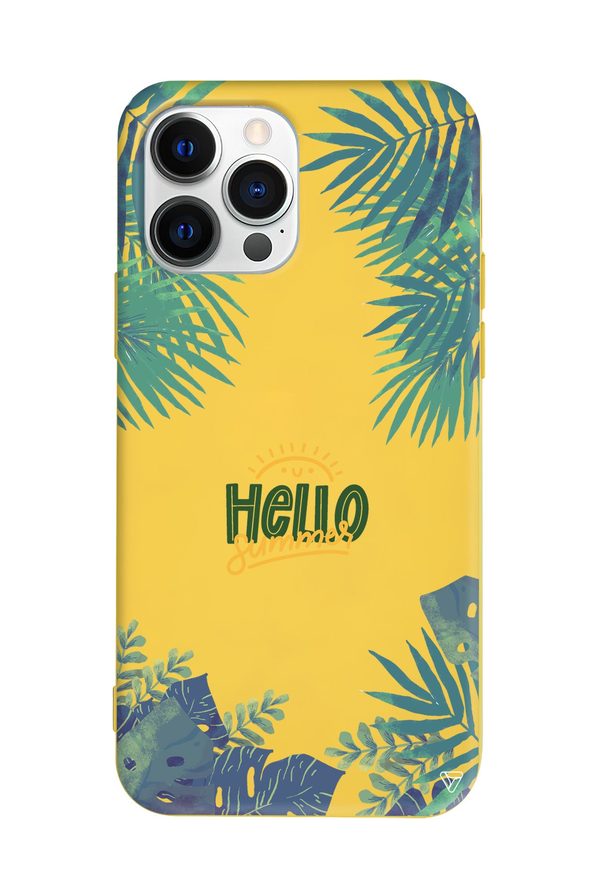 Hello Summer Lansman Model İçi Kadife Silikon Telefon Kılıfı