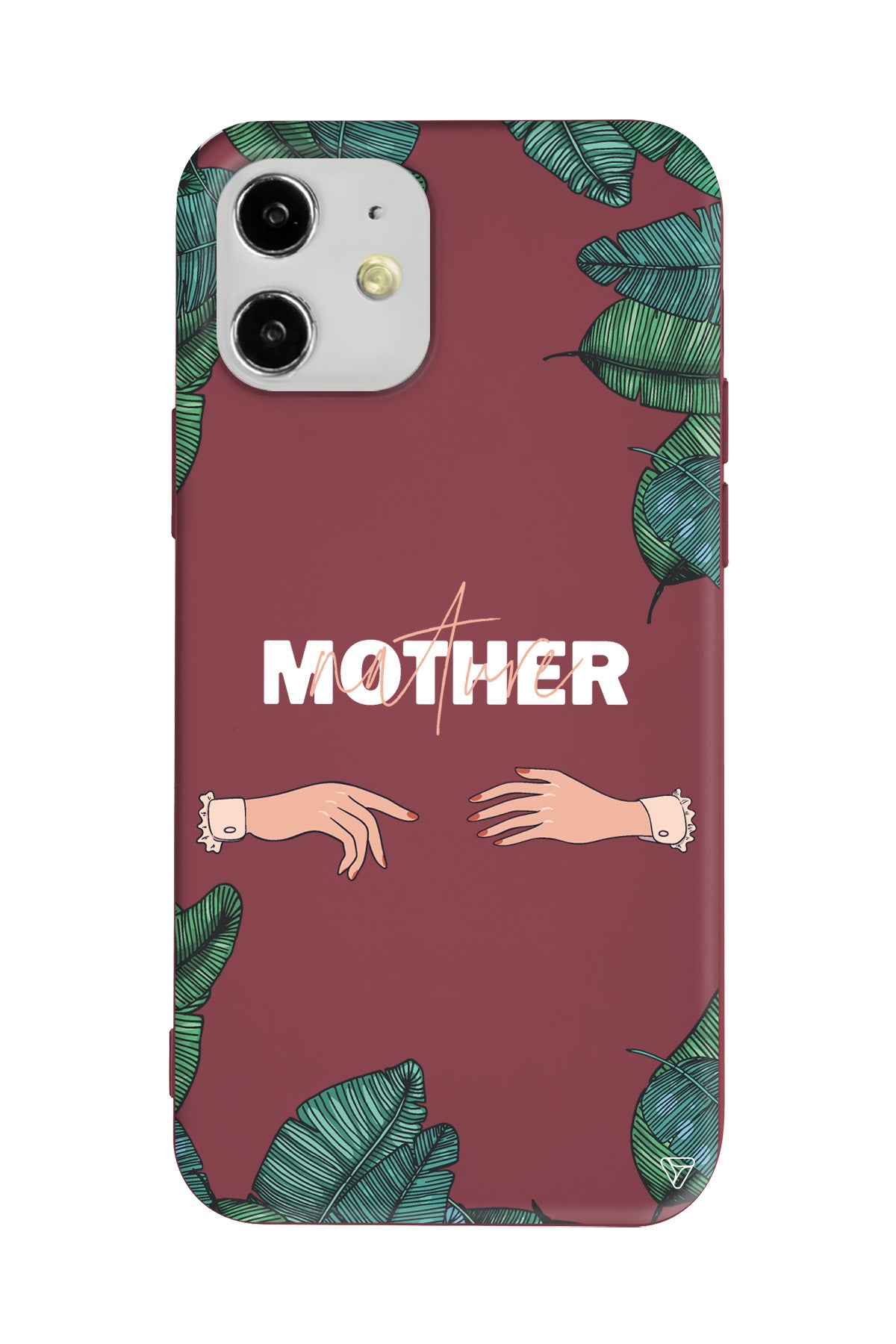 Nature Mother Lansman Model İçi Kadife Silikon Telefon Kılıfı