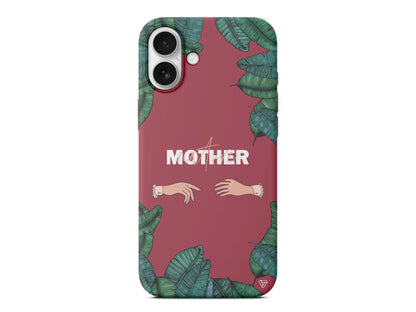 Nature Mother Lansman Model İçi Kadife Silikon Telefon Kılıfı