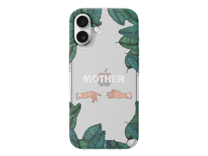 Nature Mother Lansman Model İçi Kadife Silikon Telefon Kılıfı – Plus Serisine Özel