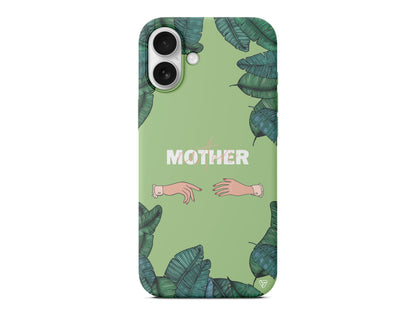 Nature Mother Lansman Model İçi Kadife Silikon Telefon Kılıfı