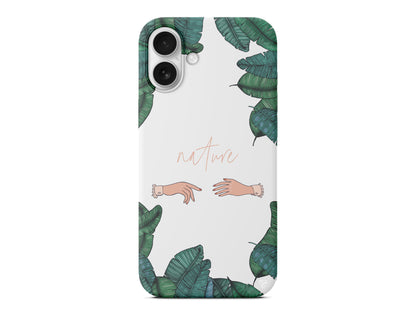 Nature Mother Lansman Model İçi Kadife Silikon Telefon Kılıfı