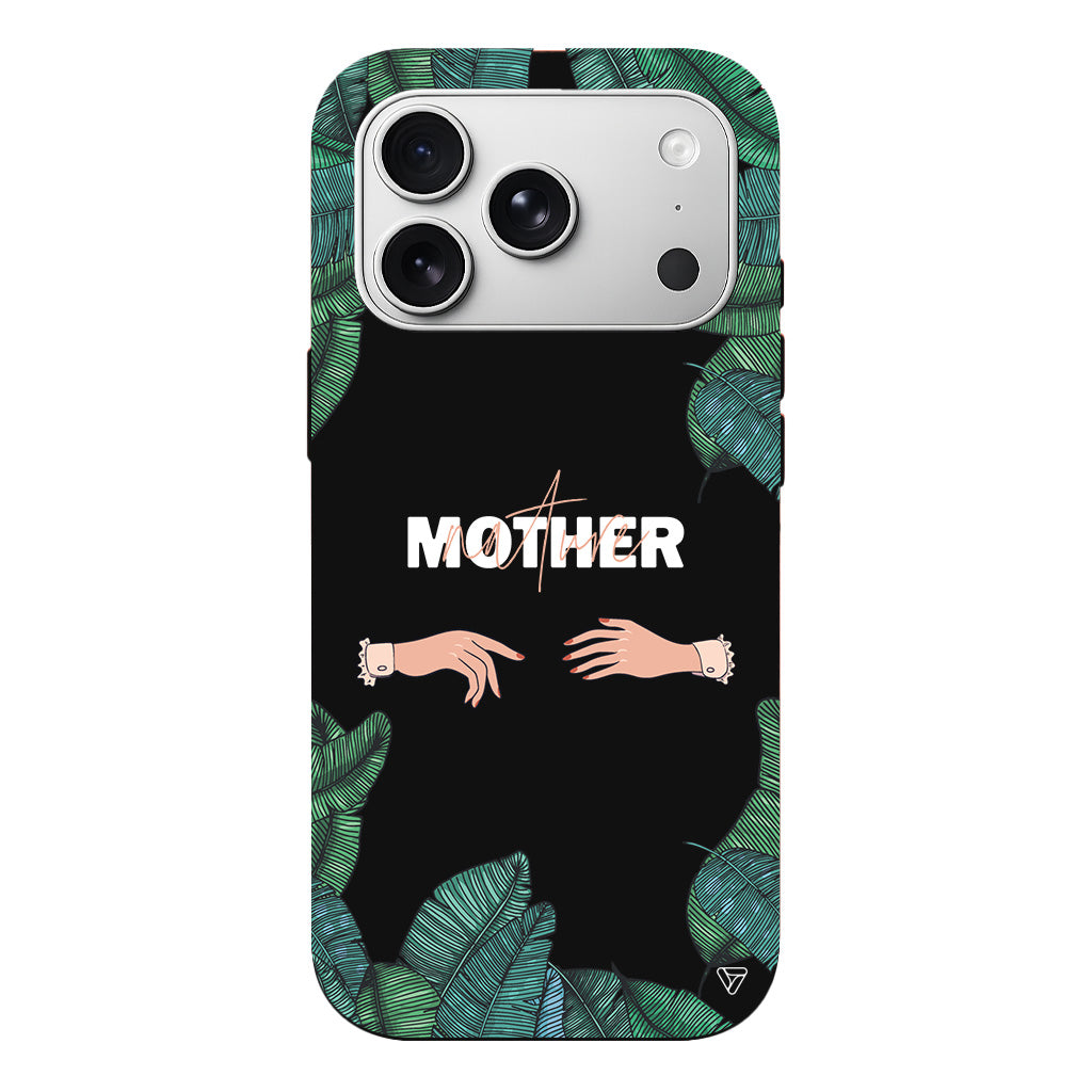 Nature Mother Lansman Model İçi Kadife Silikon Telefon Kılıfı