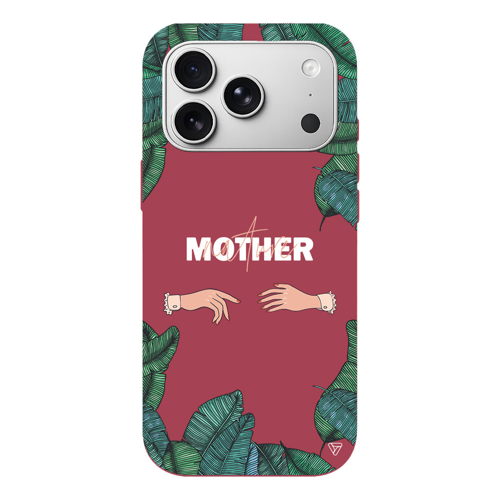 Nature Mother Lansman Model İçi Kadife Silikon Telefon Kılıfı