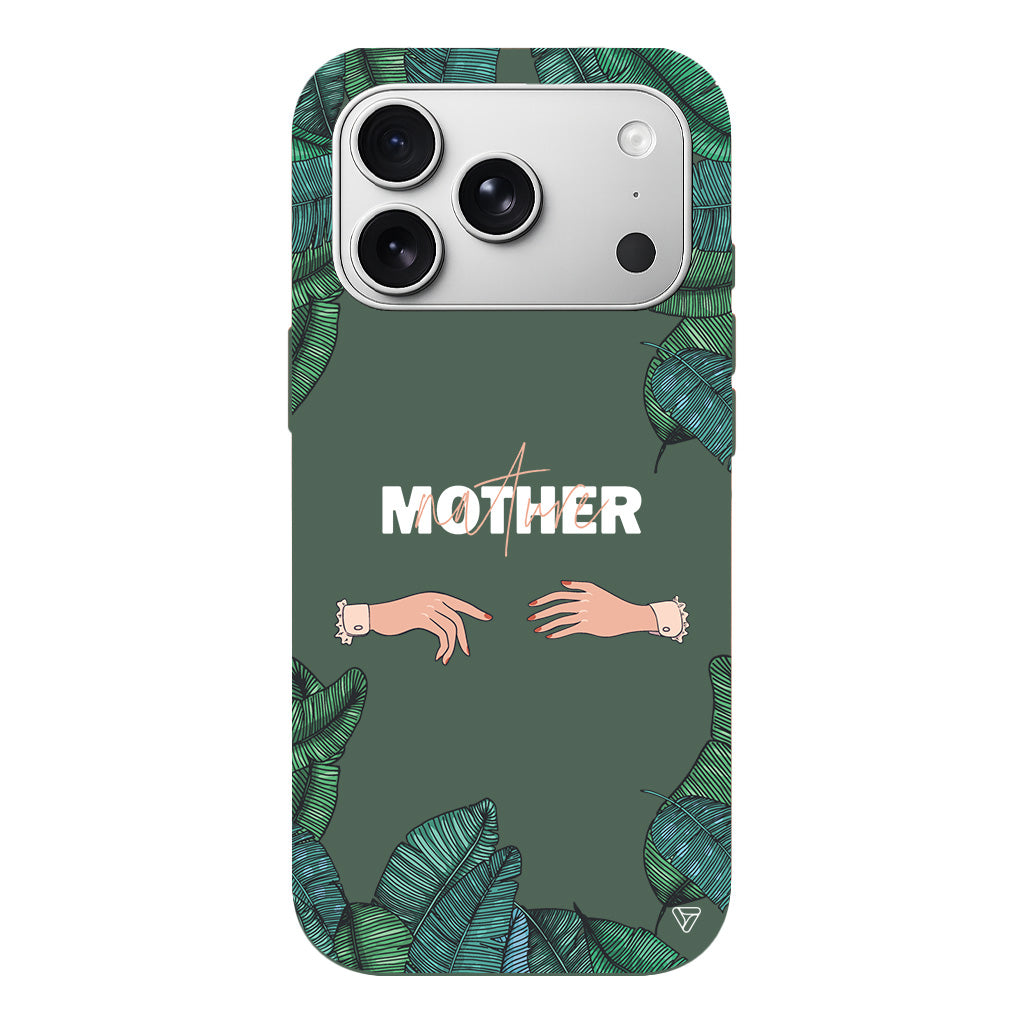 Nature Mother Lansman Model İçi Kadife Silikon Telefon Kılıfı