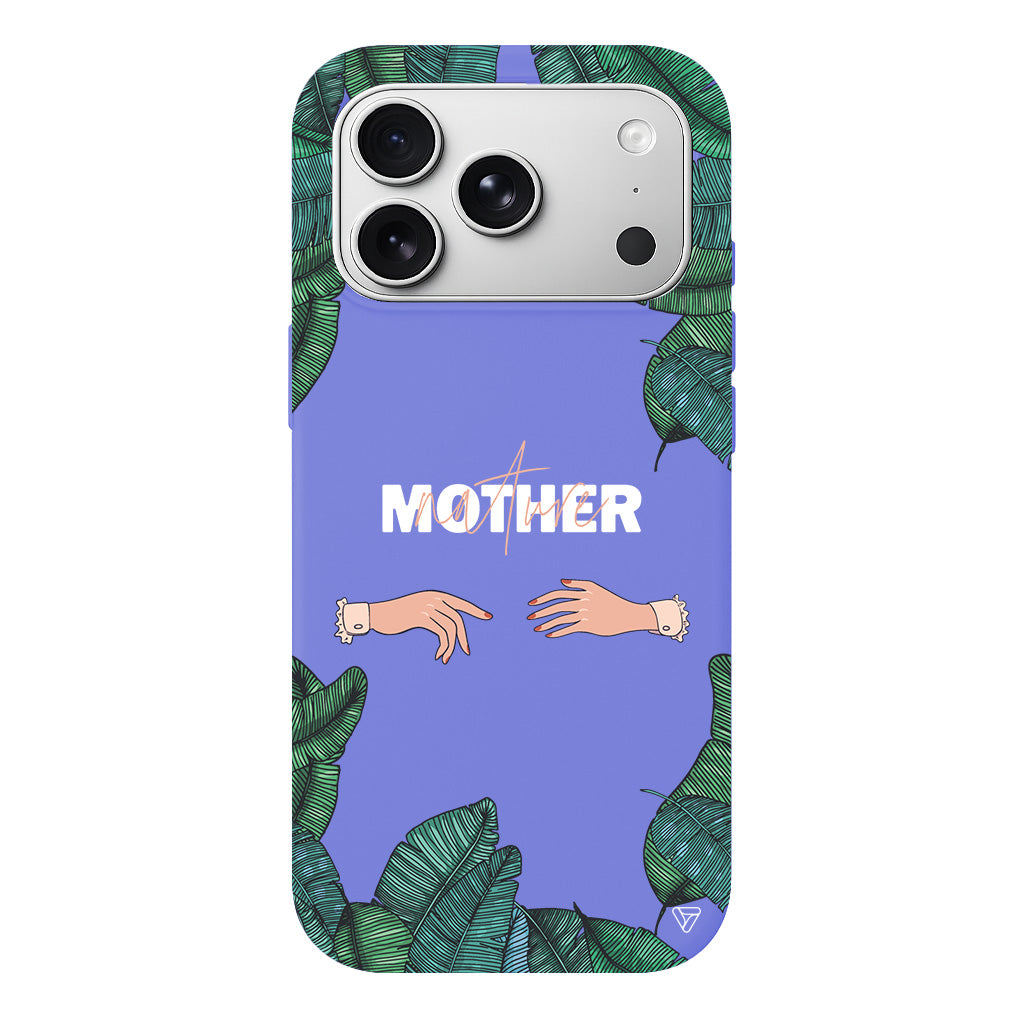 Nature Mother Lansman Model İçi Kadife Silikon Telefon Kılıfı