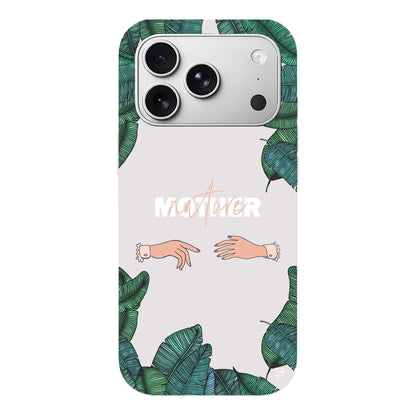 Nature Mother Lansman Model İçi Kadife Silikon Telefon Kılıfı
