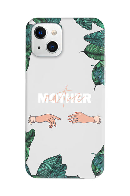 Nature Mother Lansman Model İçi Kadife Silikon Telefon Kılıfı – Plus Serisine Özel