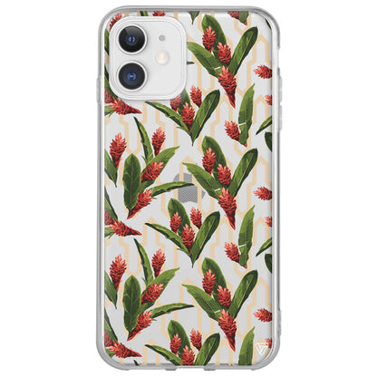 Kırmızı ve Yeşil Lansman Model İçi Kadife Silikon Telefon Kılıfı