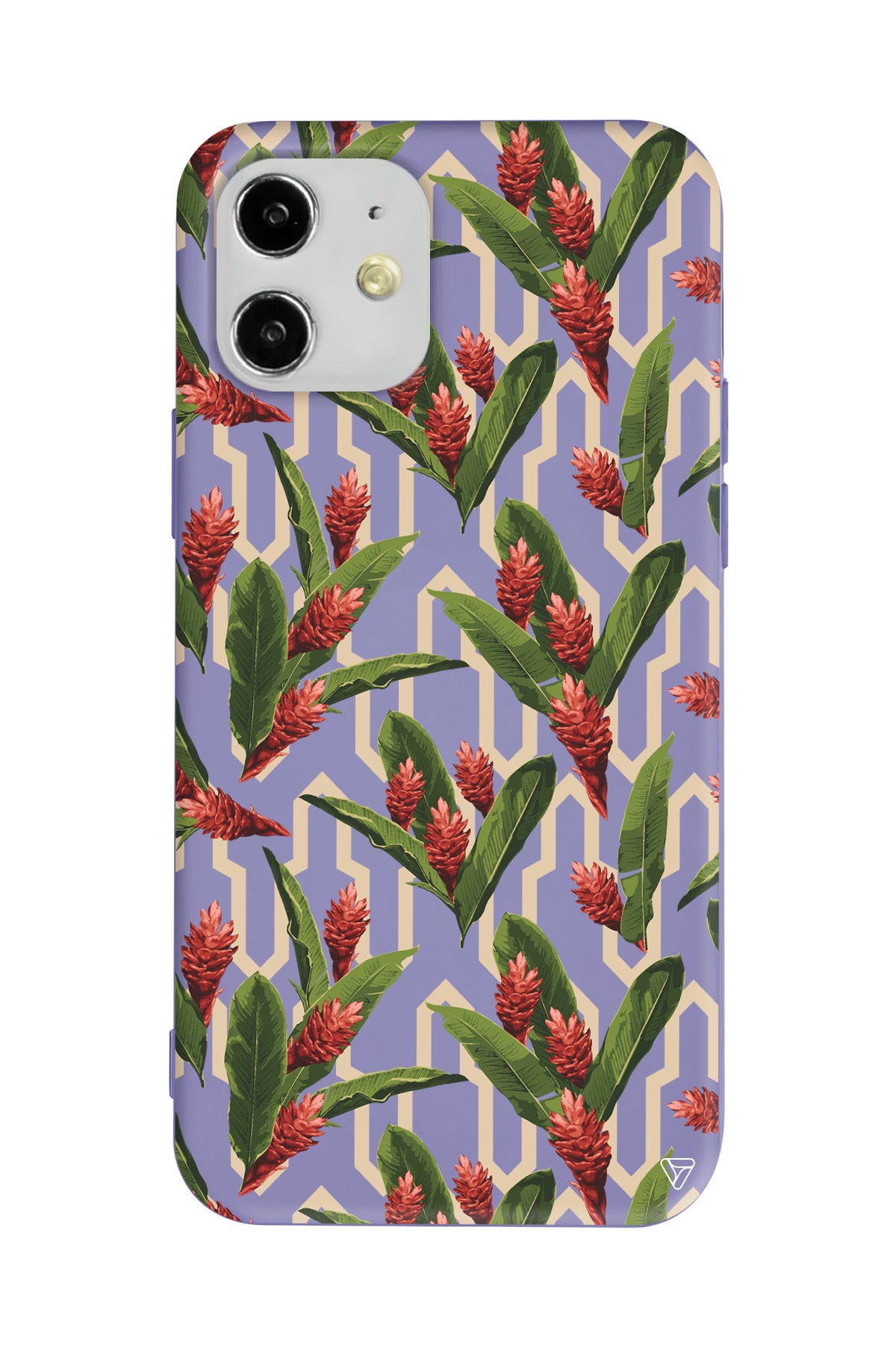 Kırmızı ve Yeşil Lansman Model İçi Kadife Silikon Telefon Kılıfı