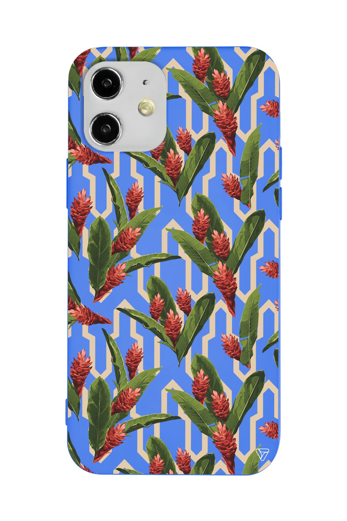 Kırmızı ve Yeşil Lansman Model İçi Kadife Silikon Telefon Kılıfı