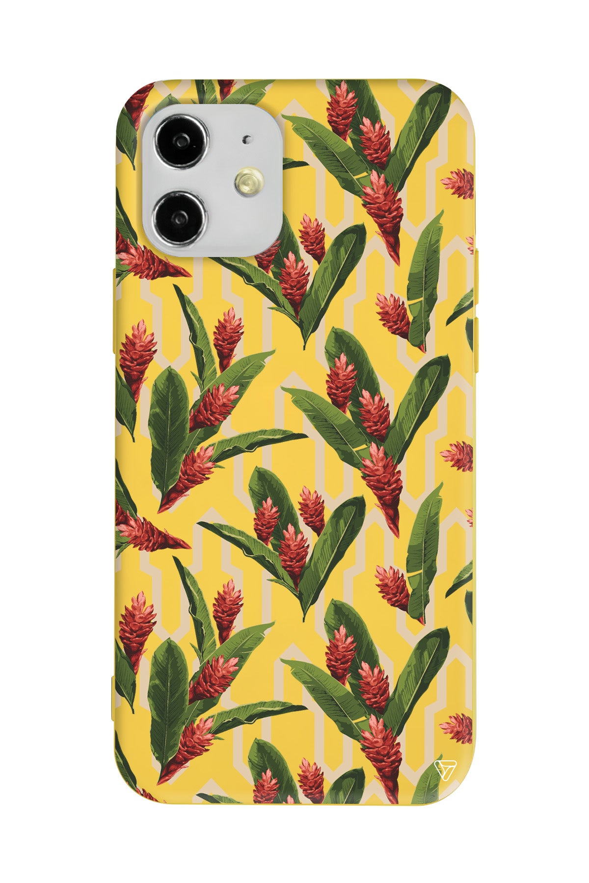 Kırmızı ve Yeşil Lansman Model İçi Kadife Silikon Telefon Kılıfı