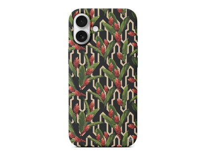 Kırmızı ve Yeşil Lansman Model İçi Kadife Silikon Telefon Kılıfı