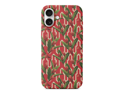 Kırmızı ve Yeşil Lansman Model İçi Kadife Silikon Telefon Kılıfı – Plus Serisine Özel