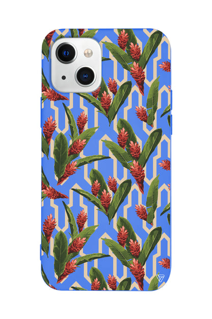 Kırmızı ve Yeşil Lansman Model İçi Kadife Silikon Telefon Kılıfı