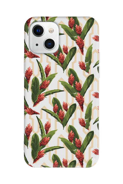 Kırmızı ve Yeşil Lansman Model İçi Kadife Silikon Telefon Kılıfı