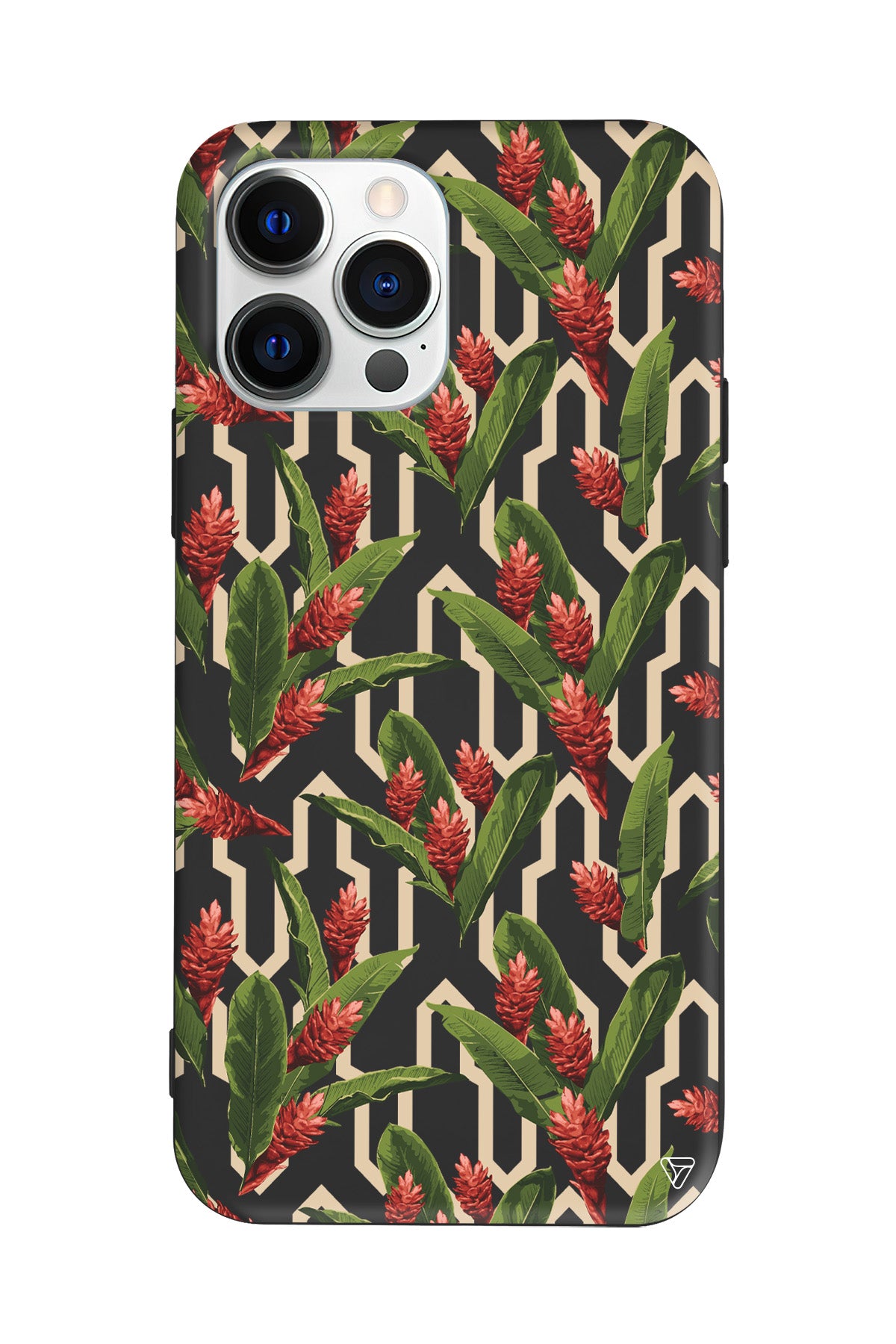 Kırmızı ve Yeşil Lansman Model İçi Kadife Silikon Telefon Kılıfı