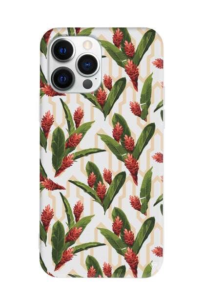 Kırmızı ve Yeşil Lansman Model İçi Kadife Silikon Telefon Kılıfı