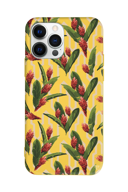 Kırmızı ve Yeşil Lansman Model İçi Kadife Silikon Telefon Kılıfı