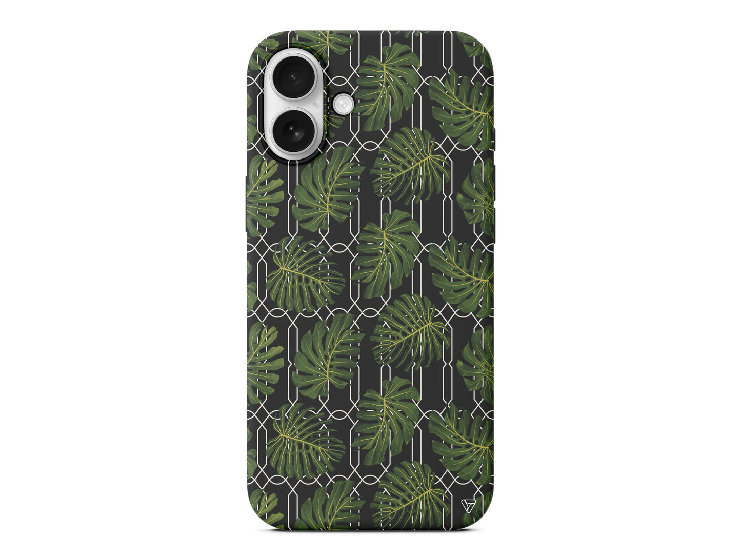 Tropik Leaf Lansman Model İçi Kadife Silikon Telefon Kılıfı