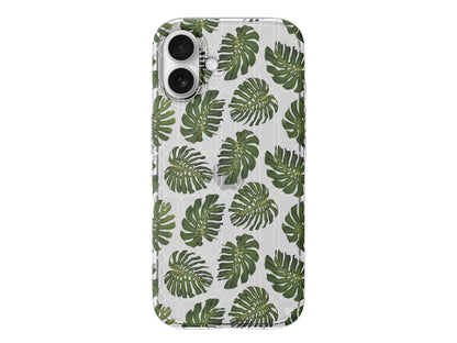 Tropik Leaf Lansman Model İçi Kadife Silikon Telefon Kılıfı – Plus Serisine Özel