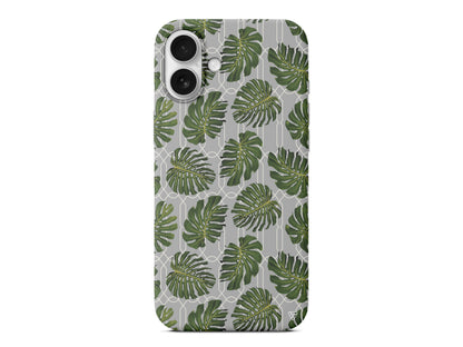 Tropik Leaf Lansman Model İçi Kadife Silikon Telefon Kılıfı – Plus Serisine Özel