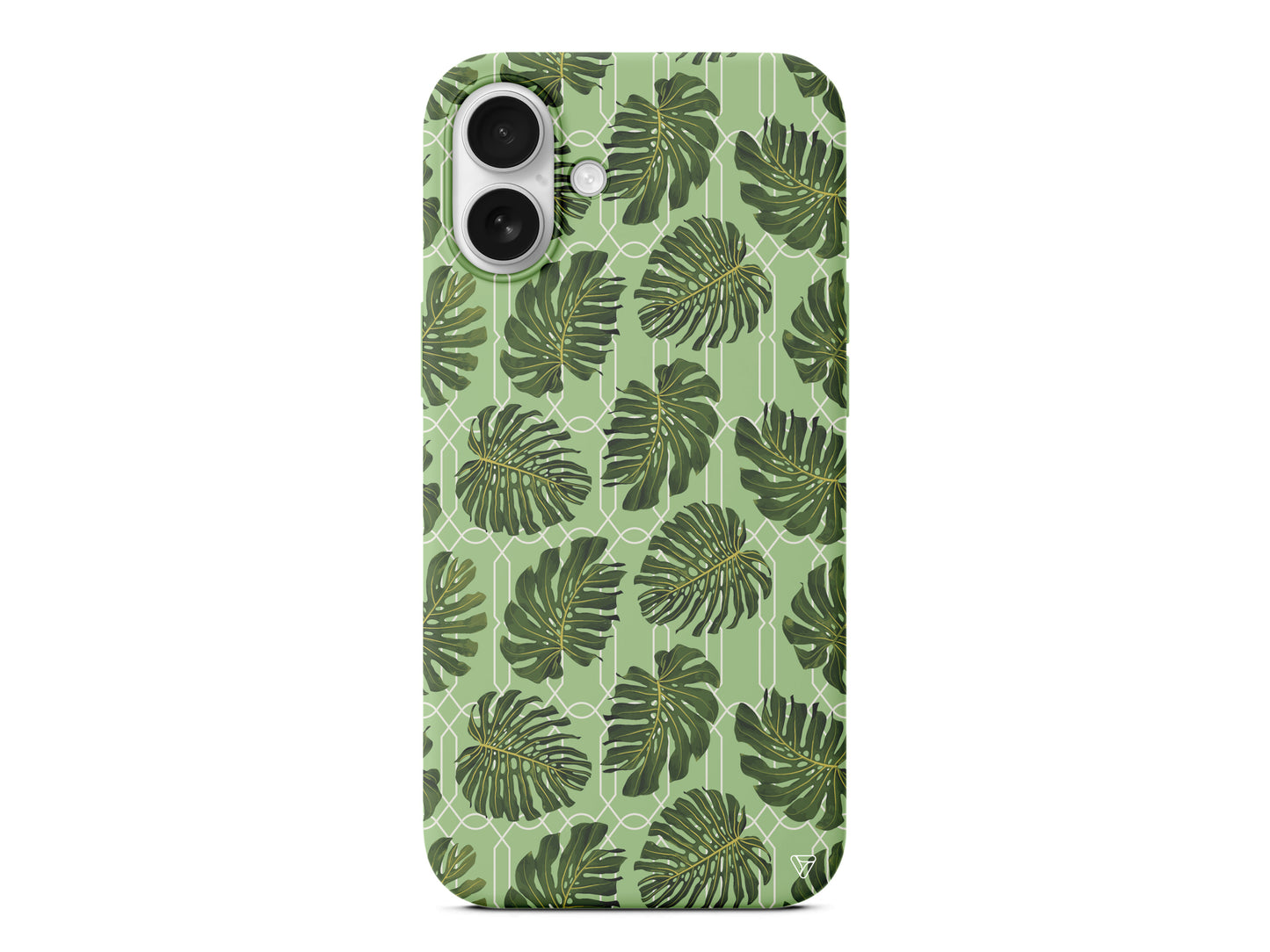 Tropik Leaf Lansman Model İçi Kadife Silikon Telefon Kılıfı