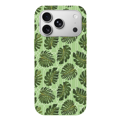 Tropik Leaf Lansman Model İçi Kadife Silikon Telefon Kılıfı