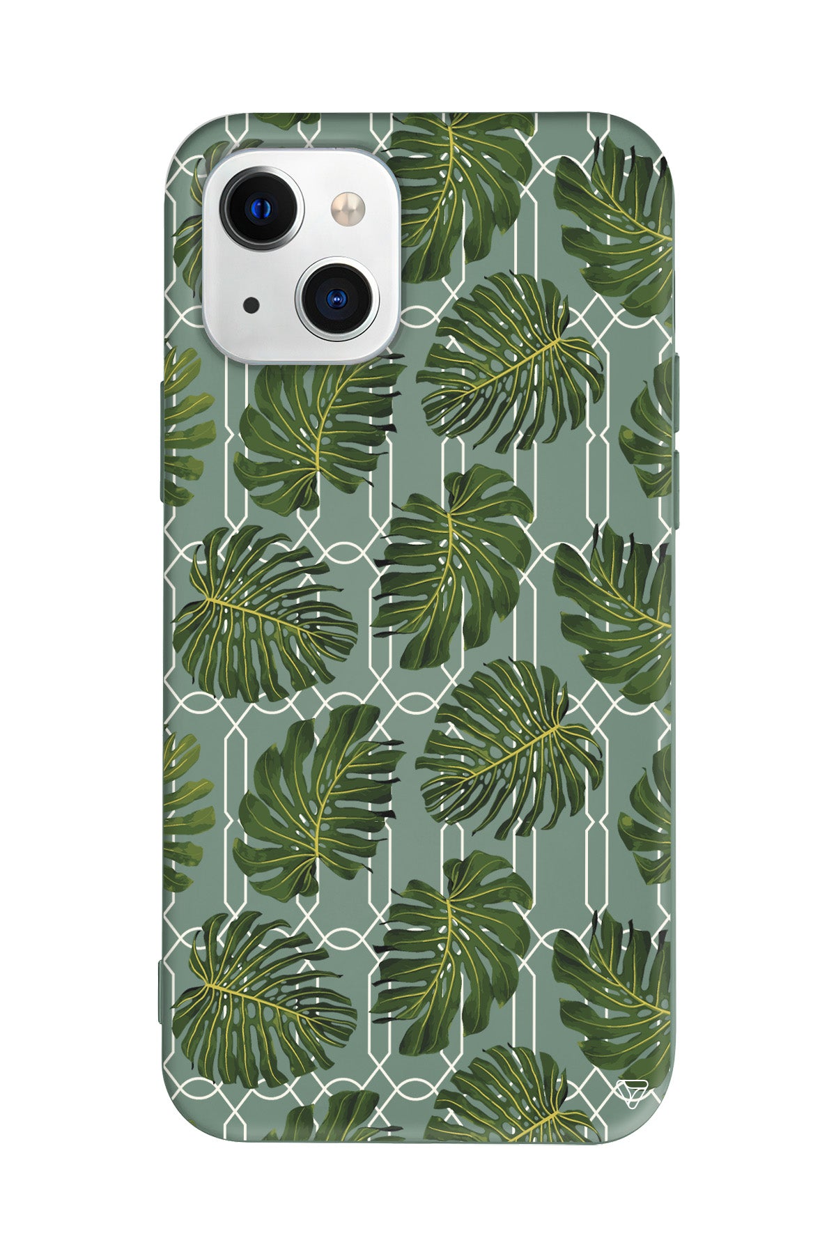 Tropik Leaf Lansman Model İçi Kadife Silikon Telefon Kılıfı – Plus Serisine Özel