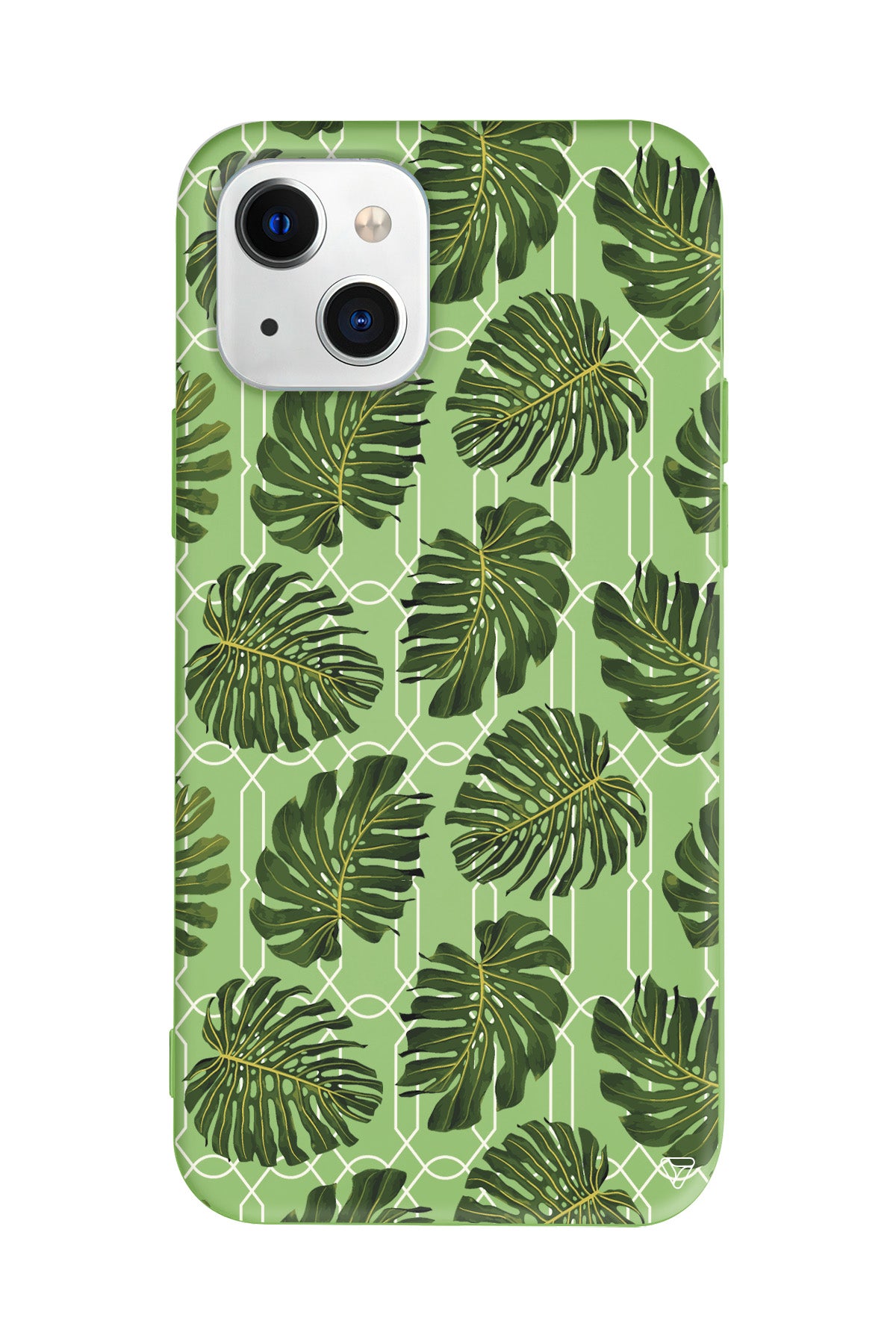 Tropik Leaf Lansman Model İçi Kadife Silikon Telefon Kılıfı – Plus Serisine Özel