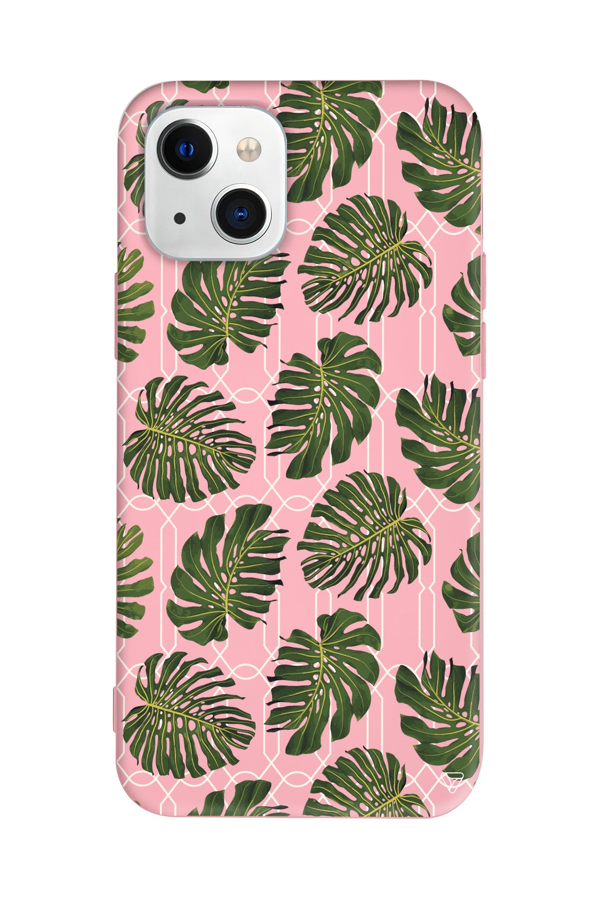 Tropik Leaf Lansman Model İçi Kadife Silikon Telefon Kılıfı – Plus Serisine Özel