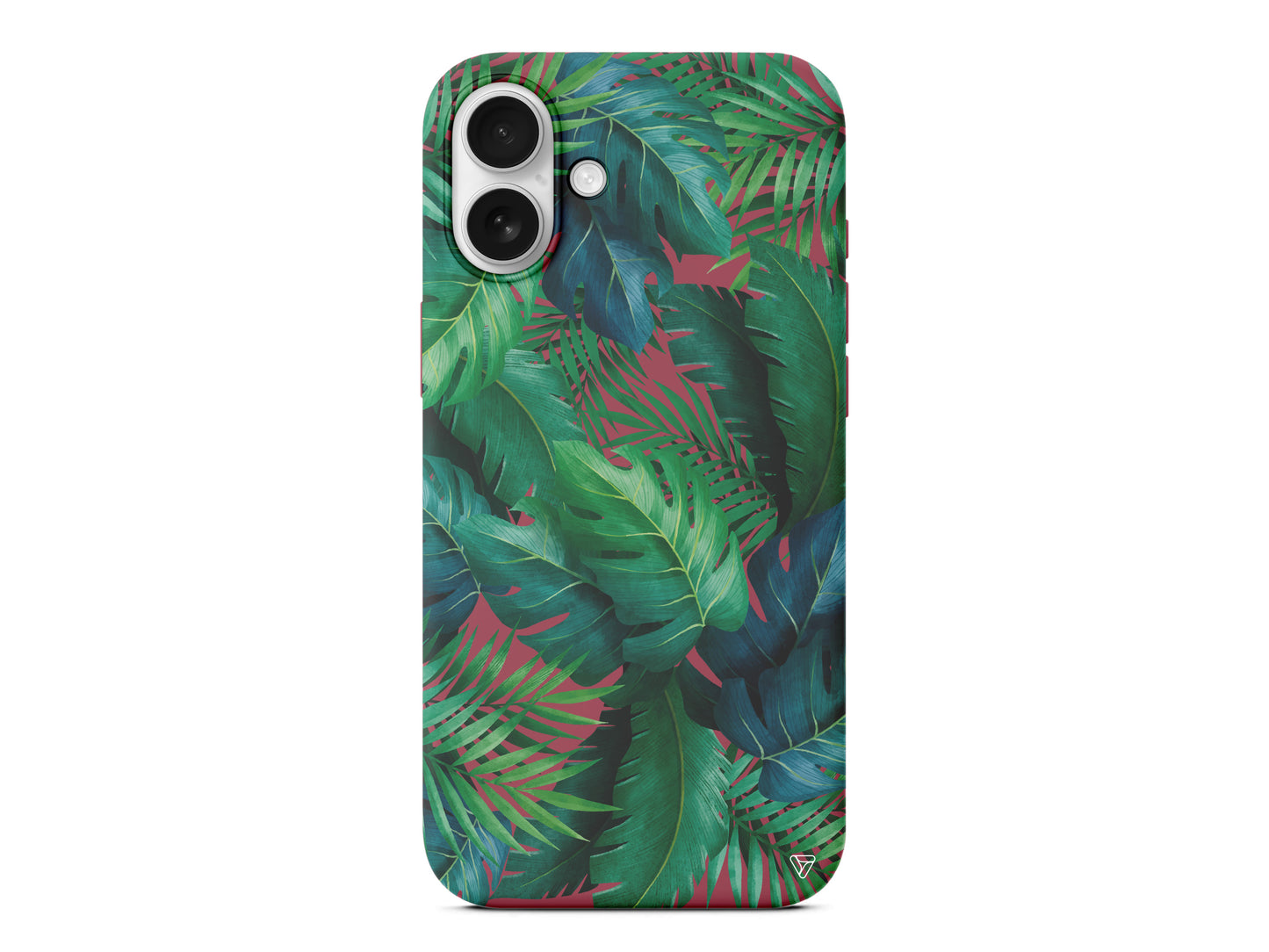 Yeşil Tropikaller Lansman Model İçi Kadife Silikon Telefon Kılıfı – Plus Serisine Özel