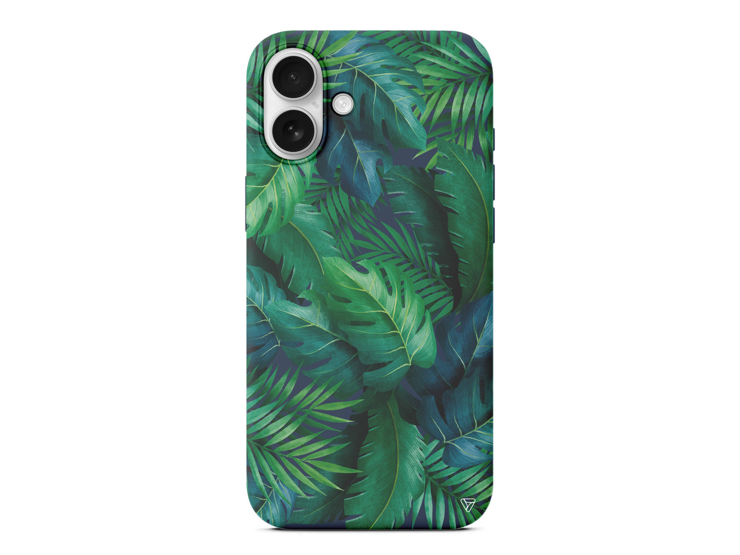 Yeşil Tropikaller Lansman Model İçi Kadife Silikon Telefon Kılıfı – Plus Serisine Özel