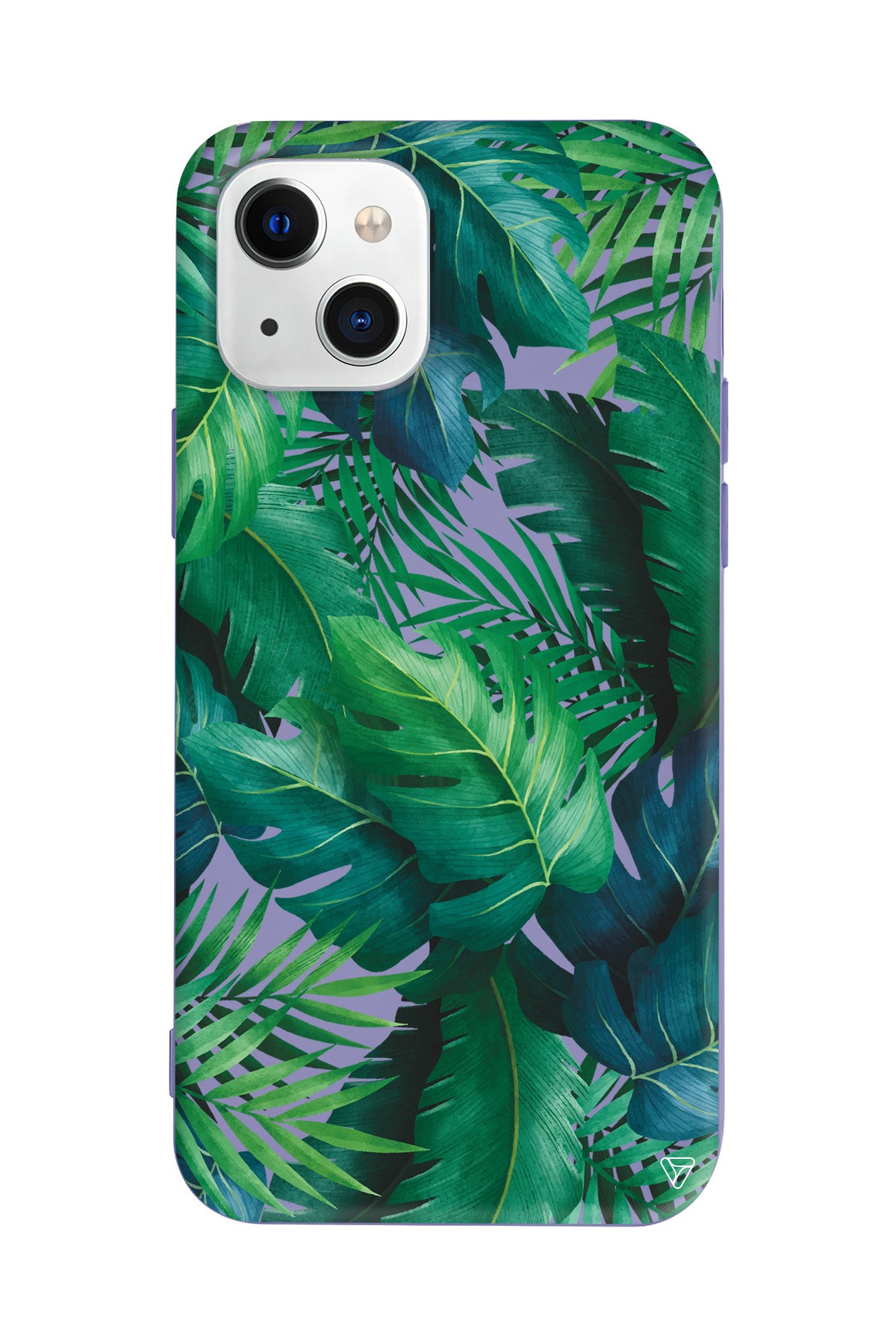 Yeşil Tropikaller Lansman Model İçi Kadife Silikon Telefon Kılıfı – Plus Serisine Özel
