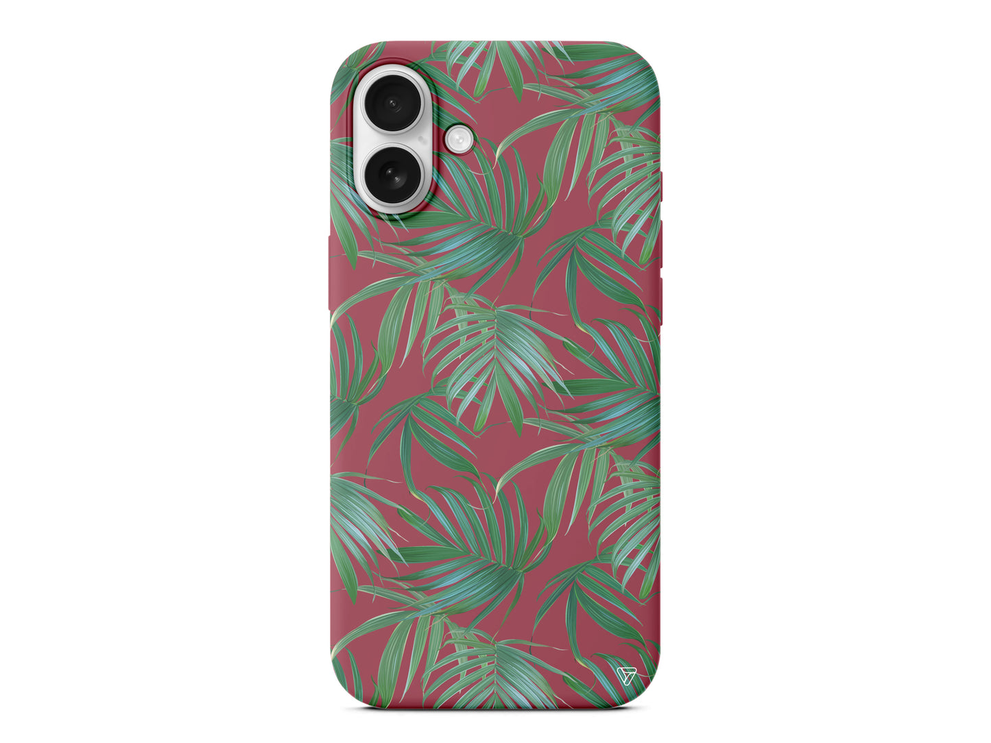 Palmiye Yapraklari Lansman Model İçi Kadife Silikon Telefon Kılıfı – Plus Serisine Özel