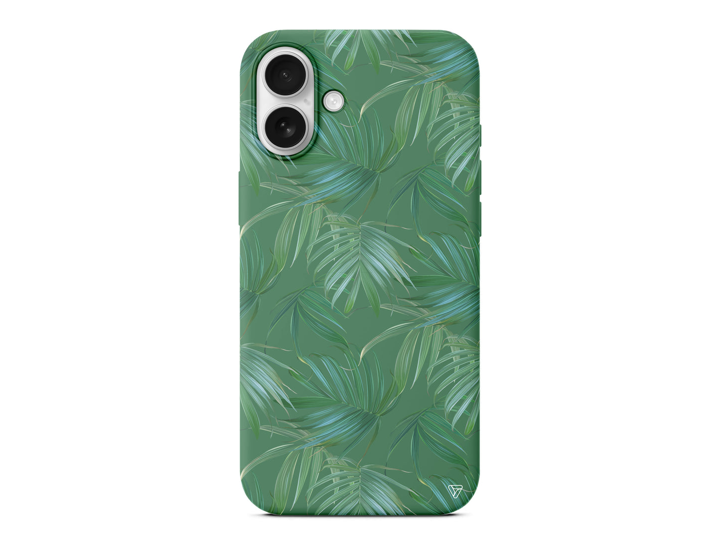 Palmiye Yapraklari Lansman Model İçi Kadife Silikon Telefon Kılıfı – Plus Serisine Özel